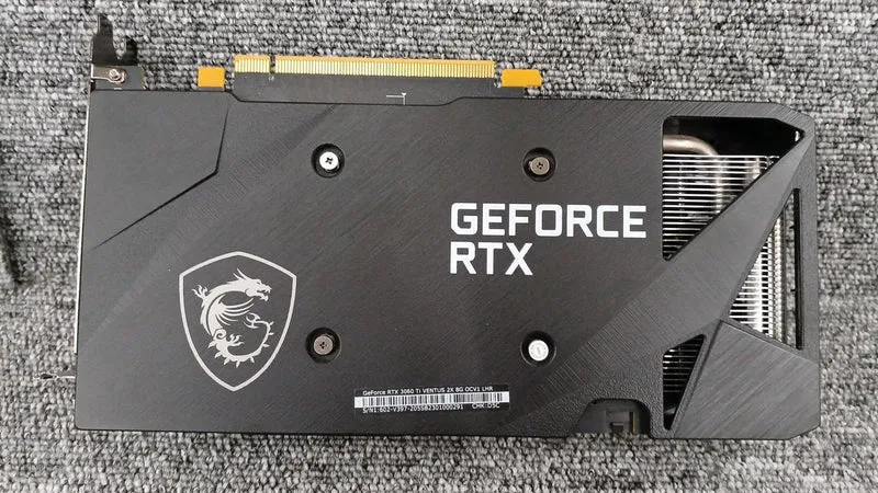Carte graphique MSI : GEFORCE RTX 3060 TI VENTUS 2X