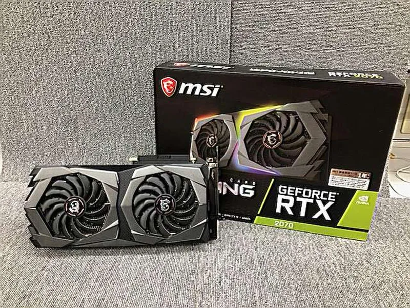 Carte graphique MSI ATI PCI-Express GeForce RTX 2070 Gaming 8G