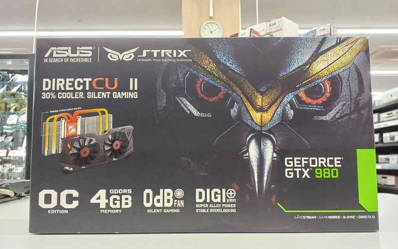 Carte graphique ASUS STRIX-GTX980-DC2OC-4GD5