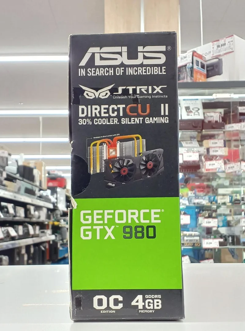 Carte graphique ASUS STRIX-GTX980-DC2OC-4GD5