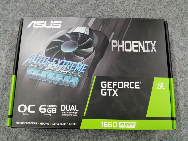 Carte graphique ASUS : PH-GTX1660S-O6G