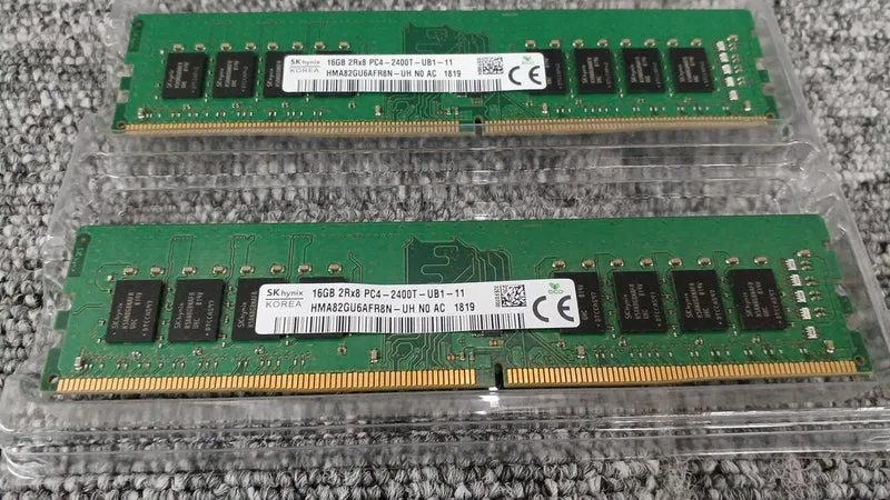 Mémoire PC SKYNIX DDR4 16 Go x2 16 Go 2RX8 PC4-2400T-UB1-11