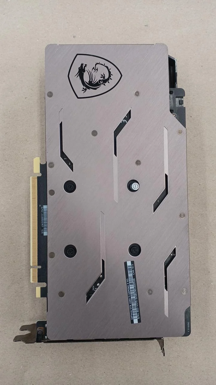 Carte graphique MSI : GTX 1660 TI GAMING