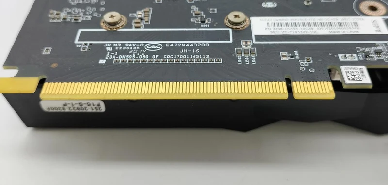 Carte graphique ZOTAC GTX1650 OC 4 Go