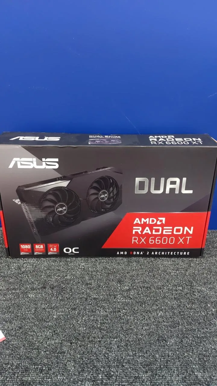 Carte graphique ASUS : DUAL-RX6600XT-O8G