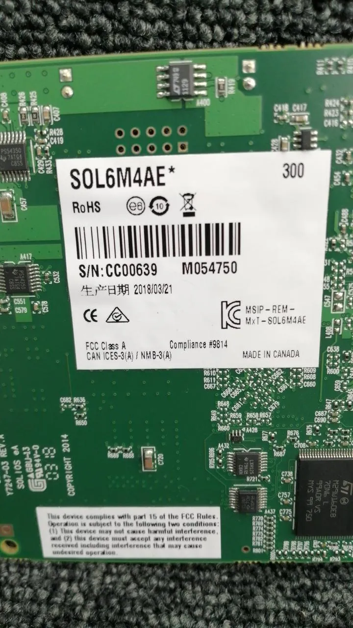 Cadre analogique sans identification Glover SOL6M4AE