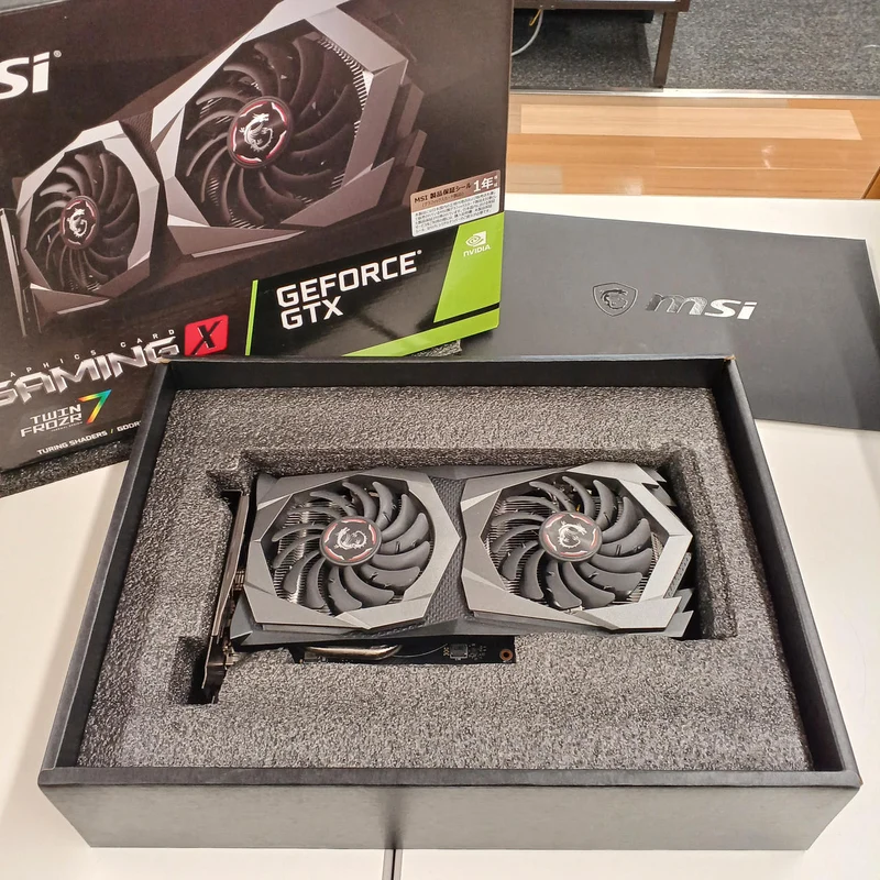 Carte graphique MSI : GEFORCE GTX1650 GAMING X 4G