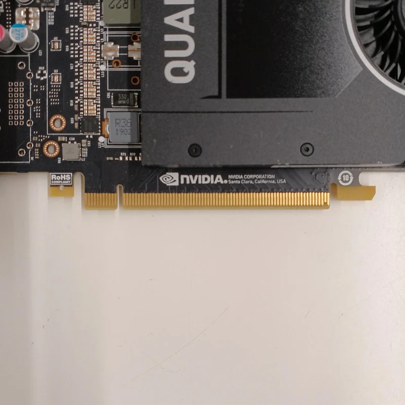 Carte graphique NVIDIA : QUADRO P2000