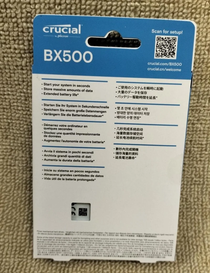SSD CRUCIAL CT2000BX500SSD1
