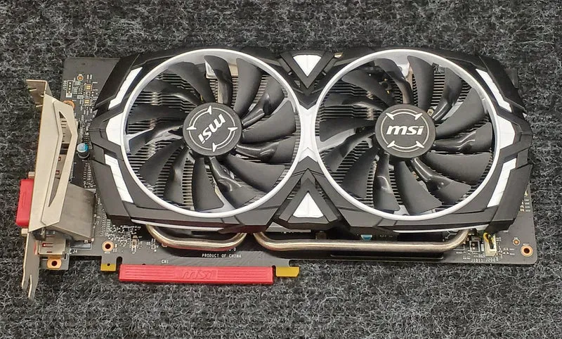 Carte graphique MSI : GTX 1060 ARMOR 6G OC