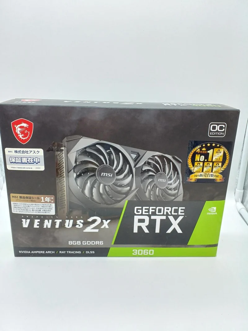 Carte graphique MSI : GEFORCE RTX 3060 VENTUS 2X 8G