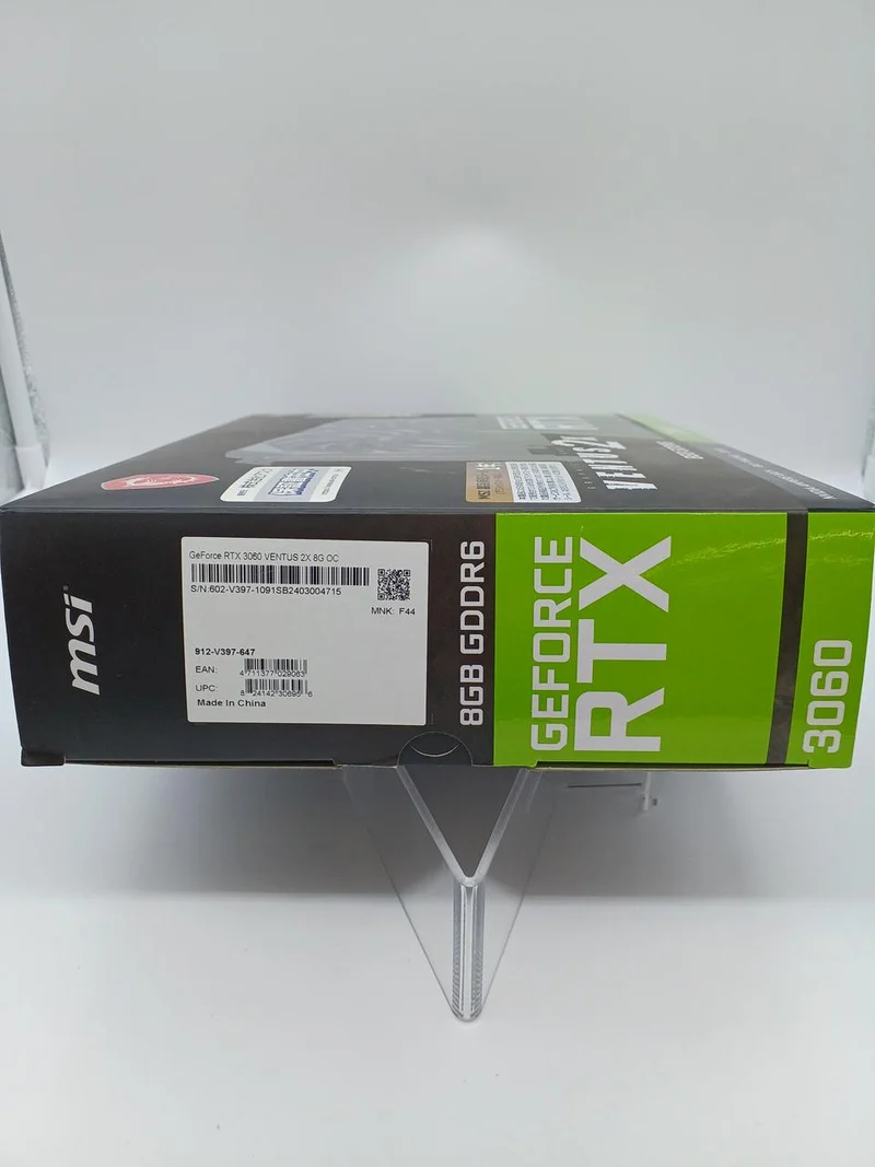 Carte graphique MSI : GEFORCE RTX 3060 VENTUS 2X 8G