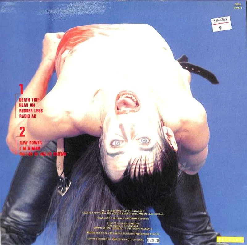 REVANCHE Iggy & Stooges 'DEATH TRIP' EV101