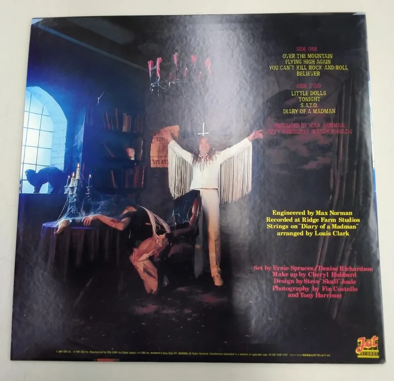 SONY OZZY OSBOURNE / JOURNAL D'UN FOU 25AP 2237