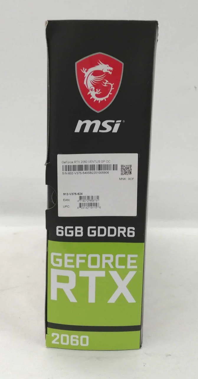 Carte graphique MSI RTX 2060 VENTUS GP OC