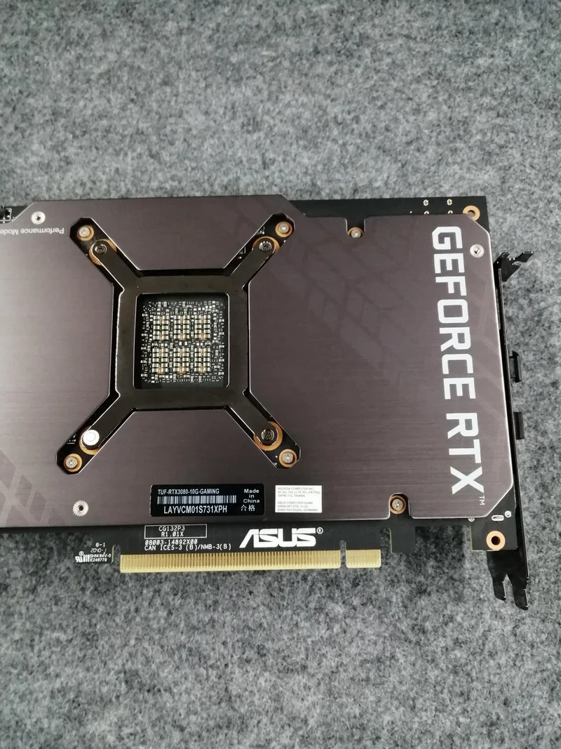 Carte graphique ASUS : TUF-RTX3080-10G-GAMING