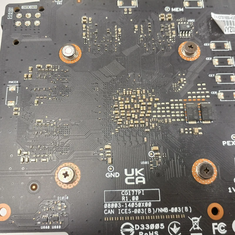 Carte graphique ASUS : GTX1650-4GD6