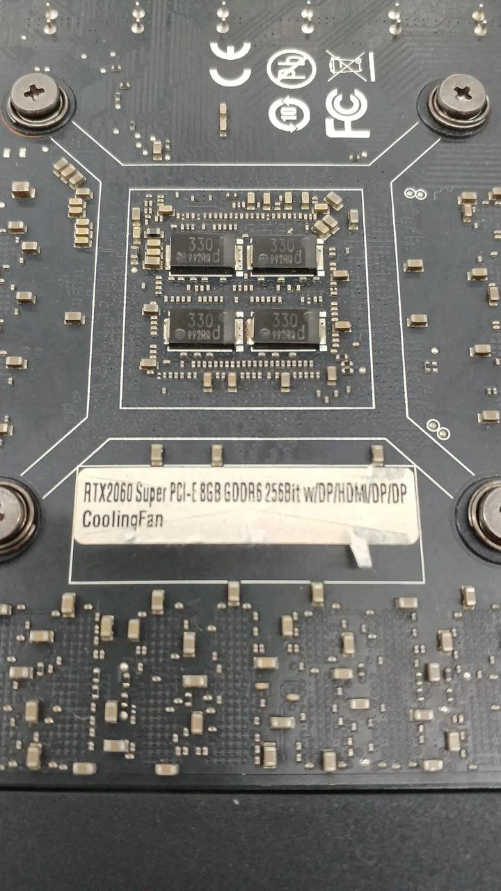 Carte graphique NVIDIA : RTX 2060 SUPER PCI-E 8 Go GDDR6