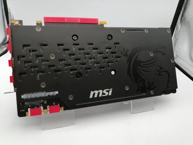 Carte graphique MSI : GTX 1070 GAMINGX8G