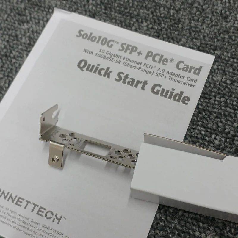 Adaptateur Ethernet SONNETTECH G10E-SFP-1X-E3