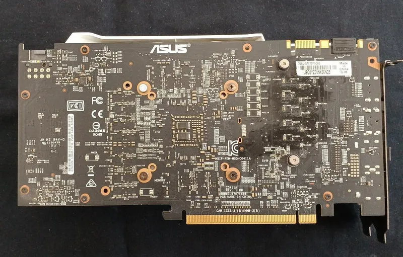 Carte graphique ASUS : DUAL-GTX1070-O8G