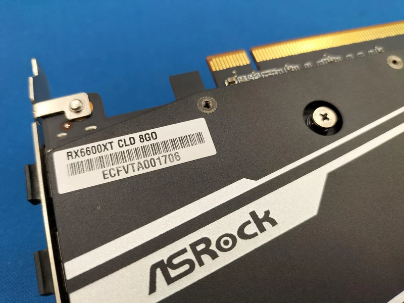 Carte graphique ASROCK RX6600XT CLD 8 Go