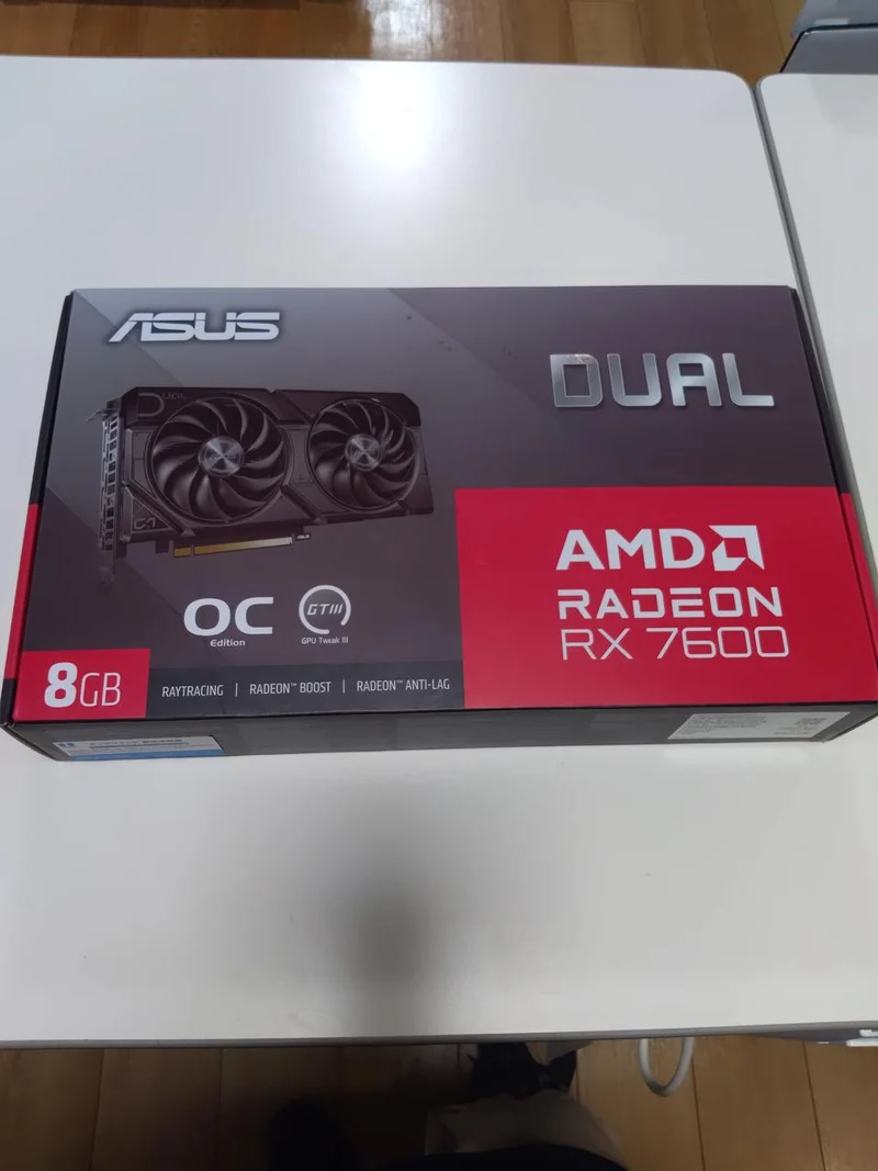 Carte graphique ASUS DUAL-RX7600-08G-EVO