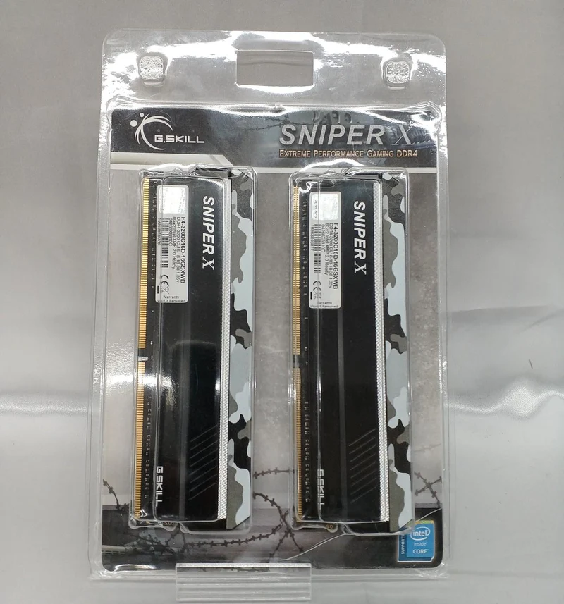 Mémoire G.SKILL 8 Go x2 3200 MHz C16D