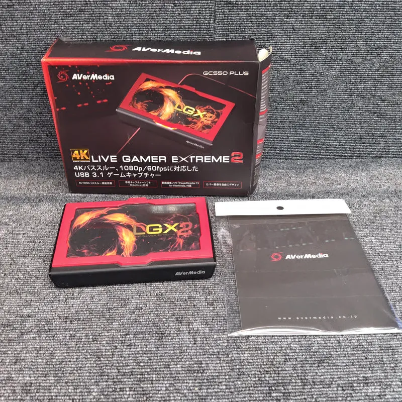 AVERMEDIA Game Capture LIVE GAMER EXTREME 2 GC550 PLU