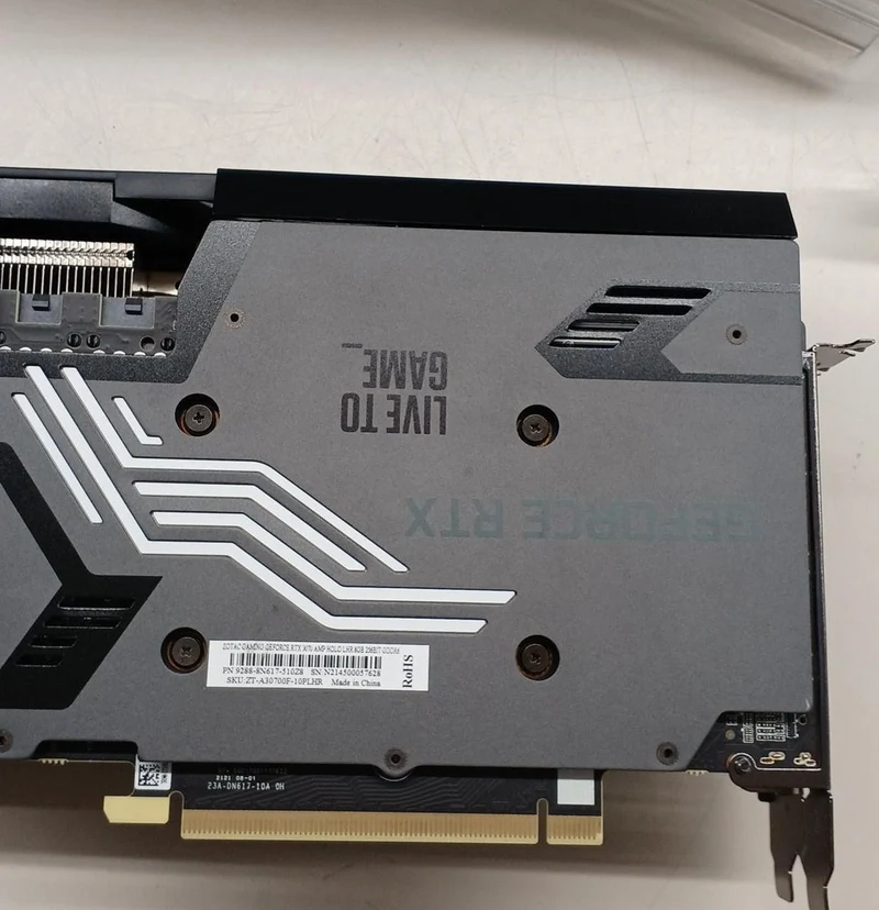 Carte graphique ZOTAC : RTX 3070 AMP HOLD LHR 8 Go
