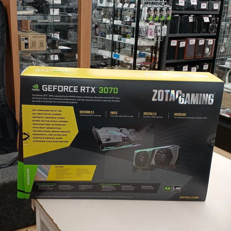Carte graphique ZOTAC : RTX 3070 AMP HOLD LHR 8 Go