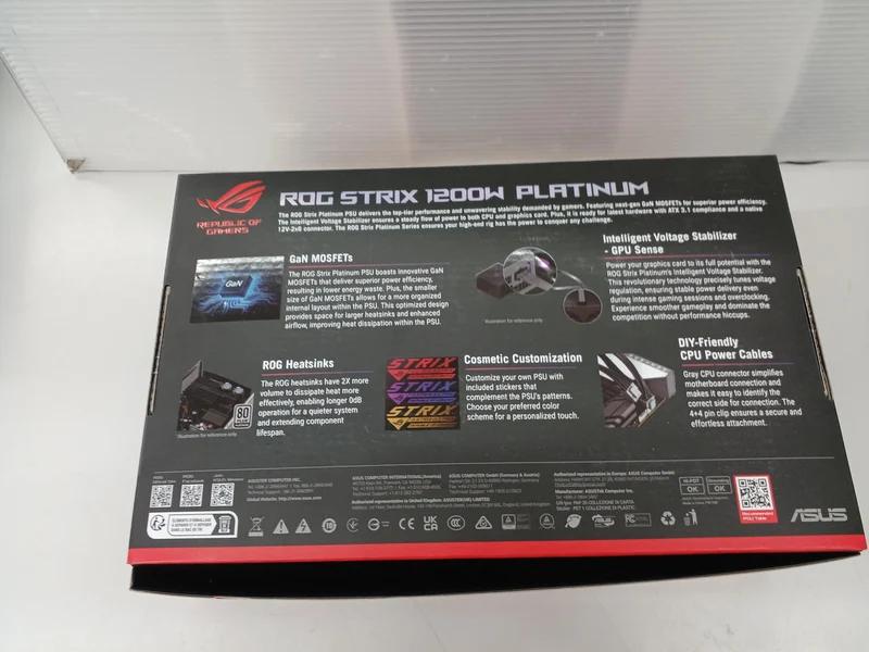 Alimentation ASUS ROG STRIX 1200P GAMING