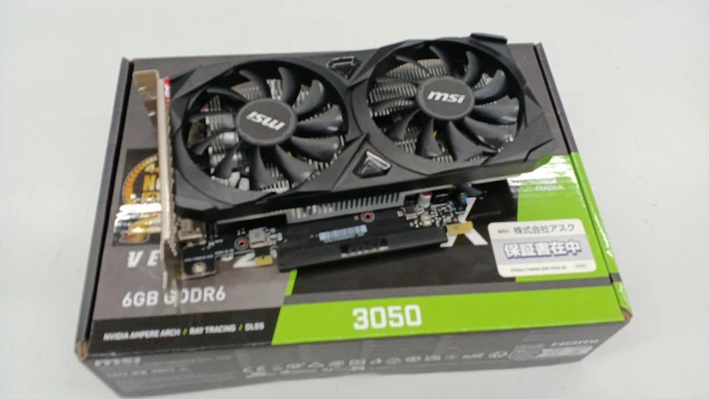 Carte graphique MSI : GEFORCE RTX3050 VENTUS 2X