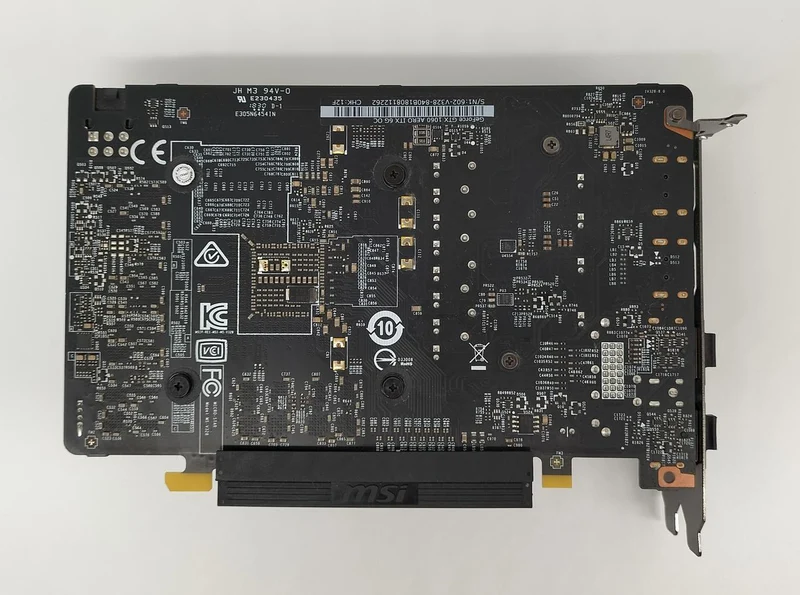 Carte graphique MSI GTX1060 AERO ITX 6 Go