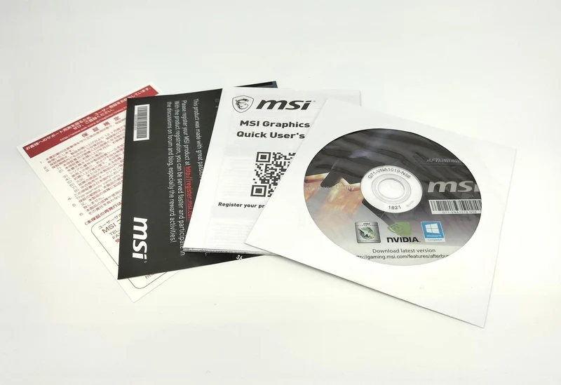 Carte graphique MSI GTX1060 AERO ITX 6 Go