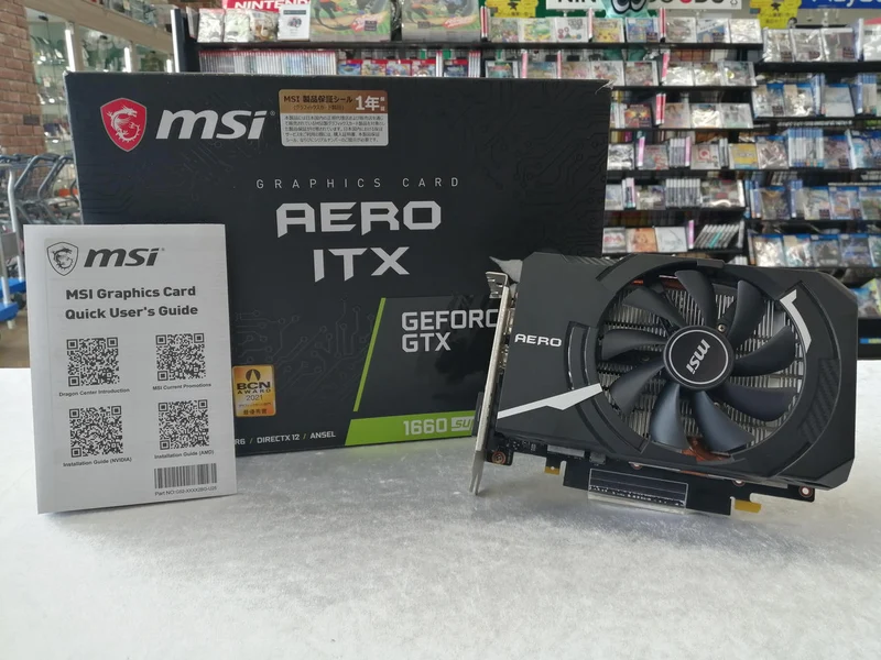 Carte graphique MSI : GTX 1660 SUPER AERO ITX OC