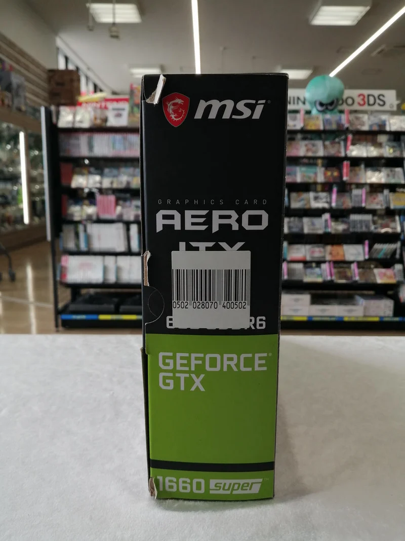 Carte graphique MSI : GTX 1660 SUPER AERO ITX OC