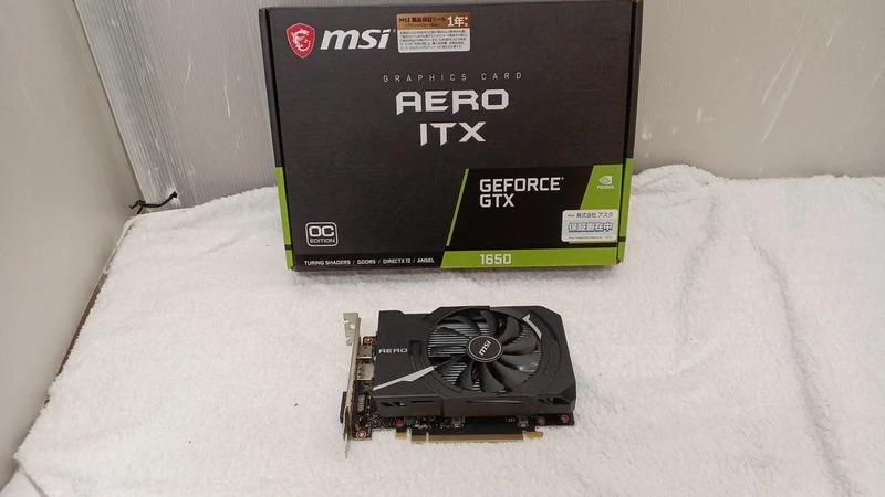 Carte graphique MSI GTX1650 AERO ITX 4G OC