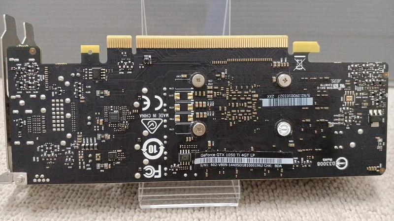 Carte graphique MSI : GTX 1050 Ti 4GT LP