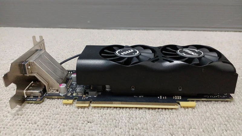 Carte graphique MSI : GTX 1050 Ti 4GT LP
