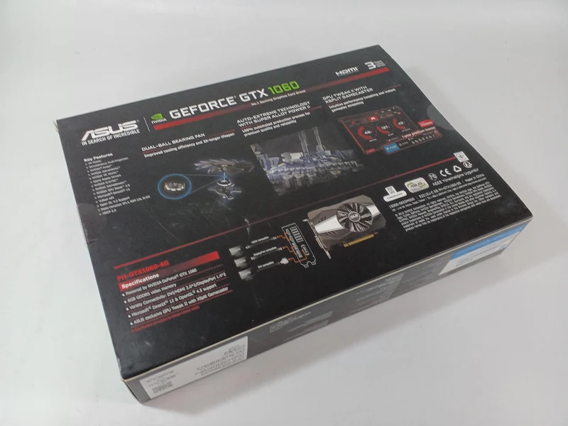 Carte graphique ASUS : PH-GTX1060-6G