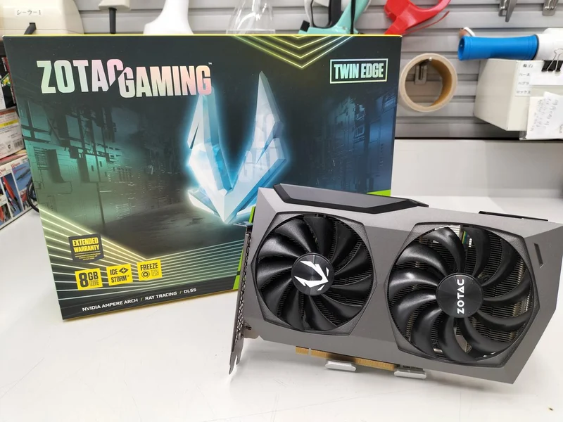Carte graphique ZOTAC GAMING : RTX 3070 TWIN EDGE 8 Go