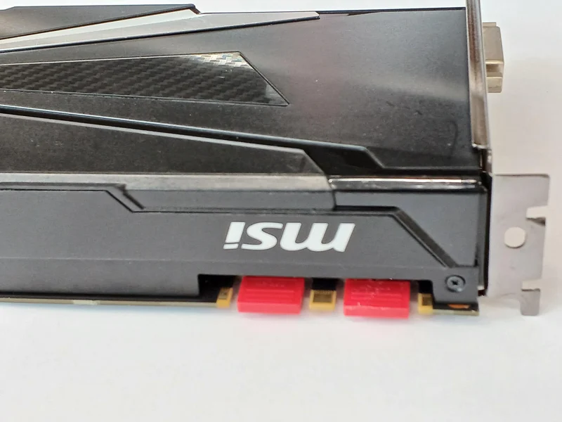 Carte graphique MSI : GTX 1080 AERO 8G OC