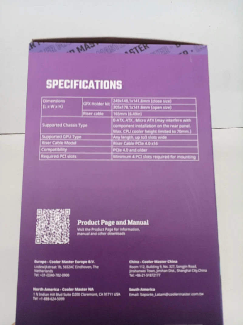 Support de carte graphique COOLER MASTER MCA-U000R-KFVK03