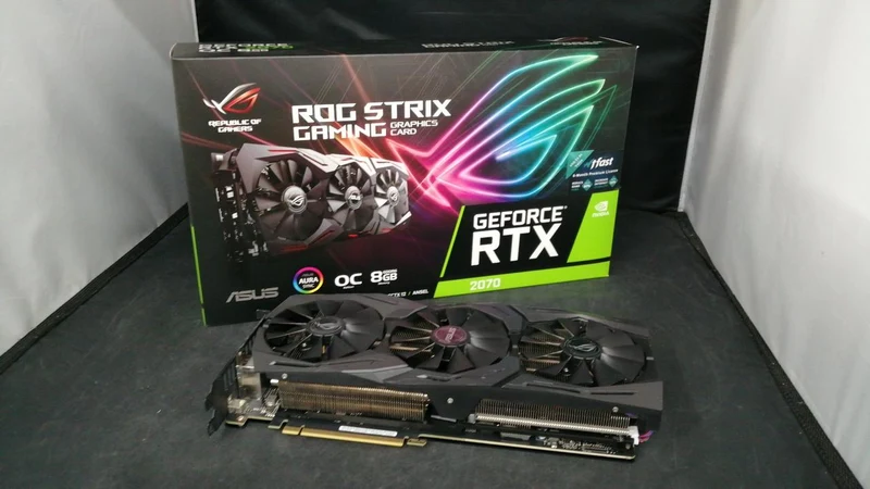 Carte graphique ASUS ROG-STRIX-RTX2070-O8GB-GAMIMG