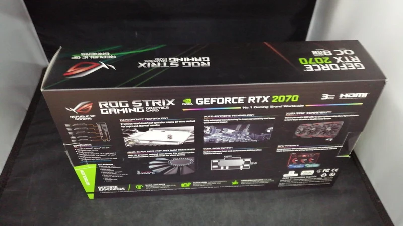 Carte graphique ASUS ROG-STRIX-RTX2070-O8GB-GAMIMG