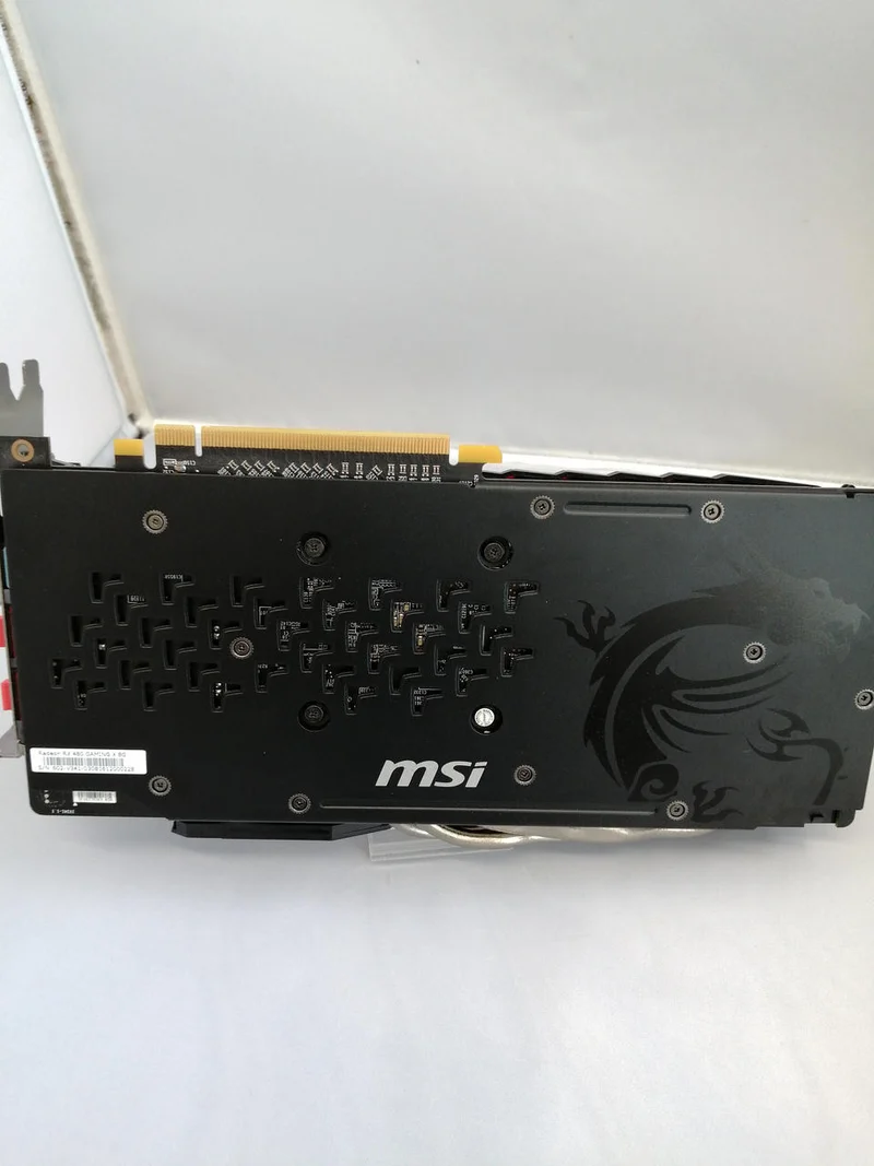 Carte graphique MSI : RADEON RX480 GAMING 8G