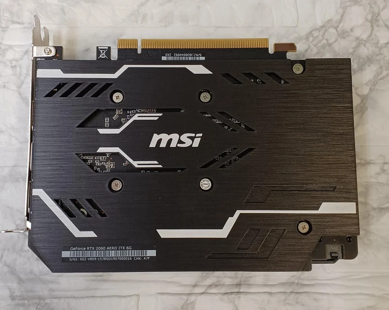 Carte graphique MSI RTX 2060 Aero ITX 6G