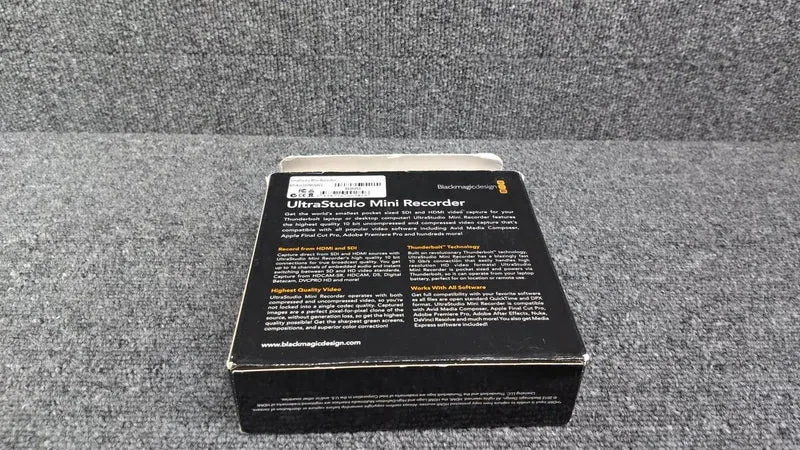 Carte d'acquisition BLACKMAGICDESIGN : ULTRASTUDIO MINI ENREGISTREUR