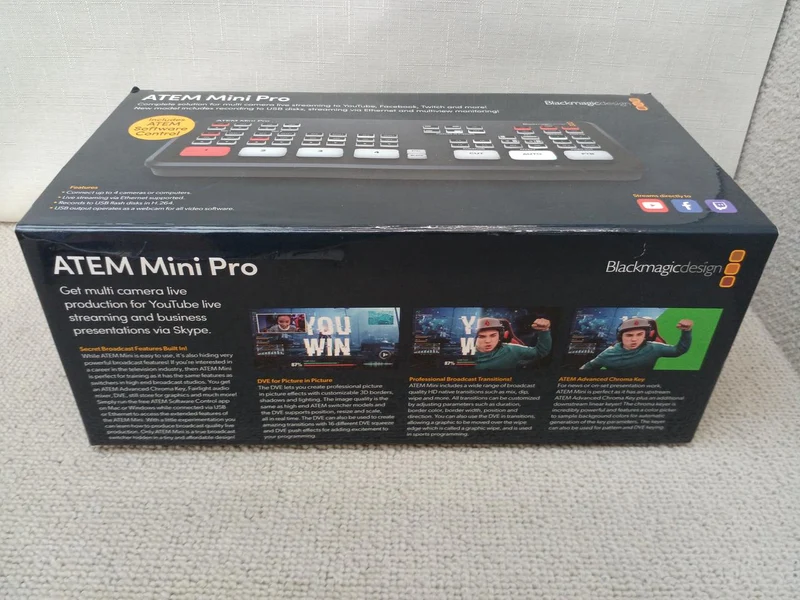 BLACKMAGICDESIGN Commutateur de streaming ATEM MINI PRO